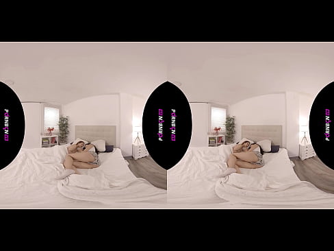 ❤️ PORNBCN VR Lilesbiene tse peli tse nyane li tsoha li lla ka 4K 180 3D virtual reality Geneva Bellucci Katrina Moreno ❤️ ️❤